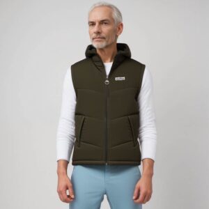 Unisex zateplená vesta pre aktívny pohyb